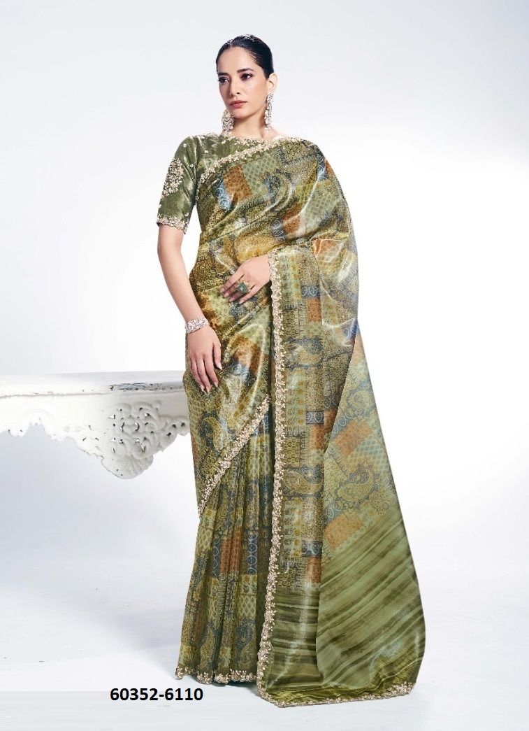 RANG CHATKILA - ANANTA - Catalog # 60352 (Set of 17 Sarees) MADE IN INDIA BY MAHOTSAV