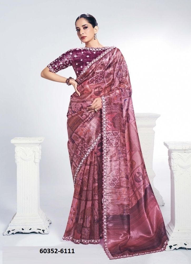RANG CHATKILA - ANANTA - Catalog # 60352 (Set of 17 Sarees) MADE IN INDIA BY MAHOTSAV