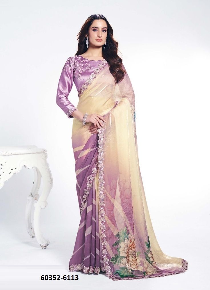 RANG CHATKILA - ANANTA - Catalog # 60352 (Set of 17 Sarees) MADE IN INDIA BY MAHOTSAV