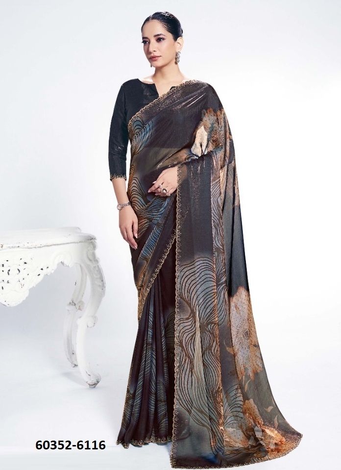 RANG CHATKILA - ANANTA - Catalog # 60352 (Set of 17 Sarees) MADE IN INDIA BY MAHOTSAV