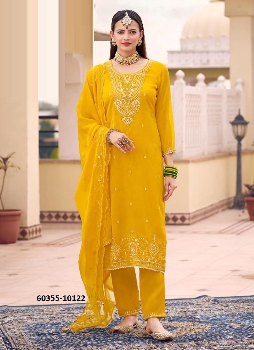 NIRALI - Catalog # 60355 (Set of 4 Readymade Salwar Suits) MADE IN INDIA BY RANGOON