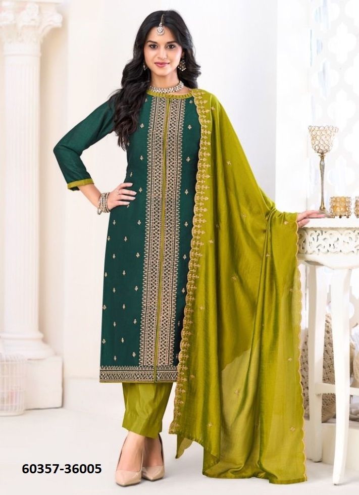 INAAYAT 2 - Catalog # 60357 (Set of 12 Readymade Salwar Suits) MADE IN INDIA BY DESI MUSE