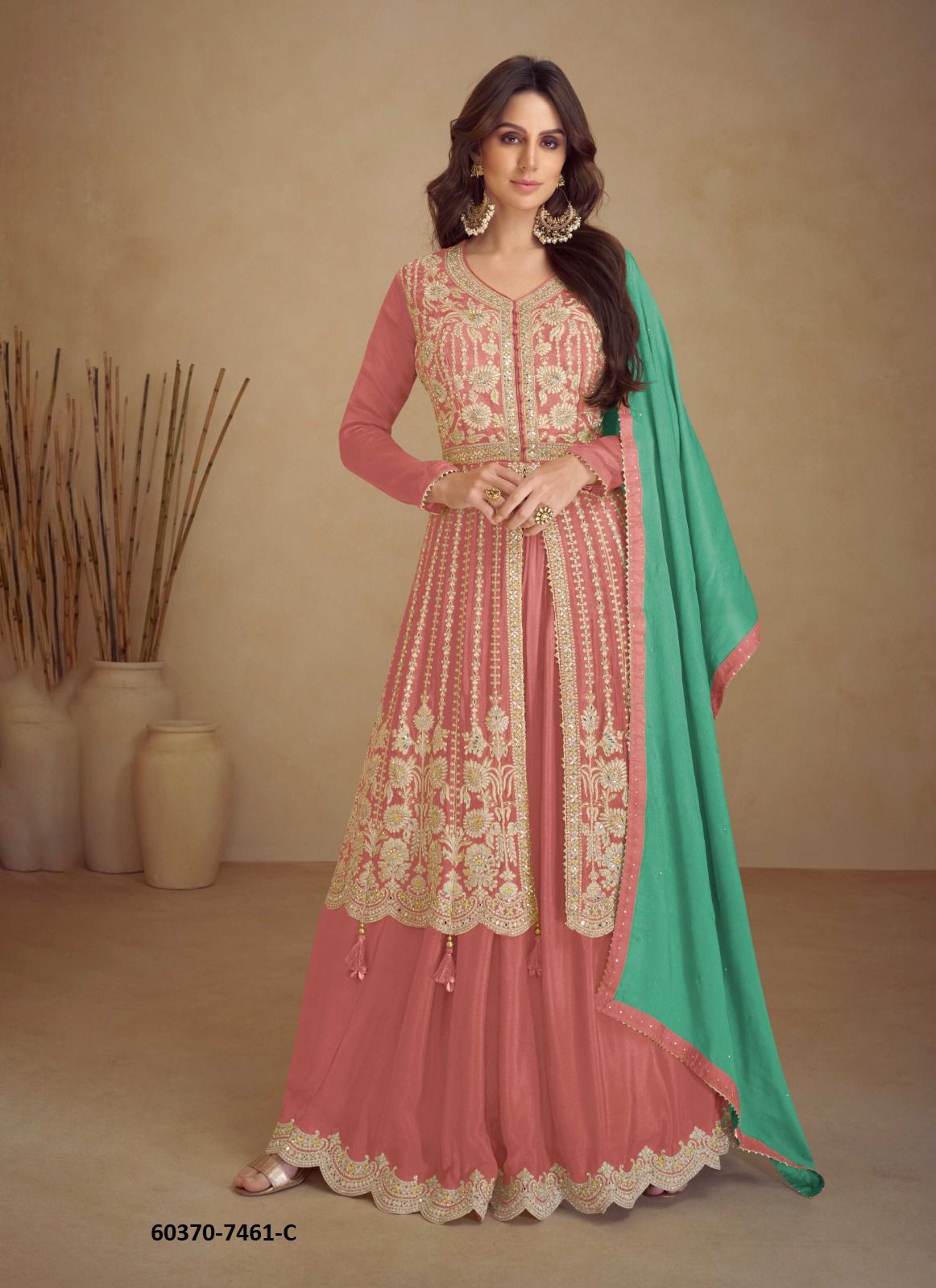 KASHVI - Catalog # 60370 (Set of 3 Readymade Salwar Suits) MADE IN INDIA BY GULKAYRA DESIGNER