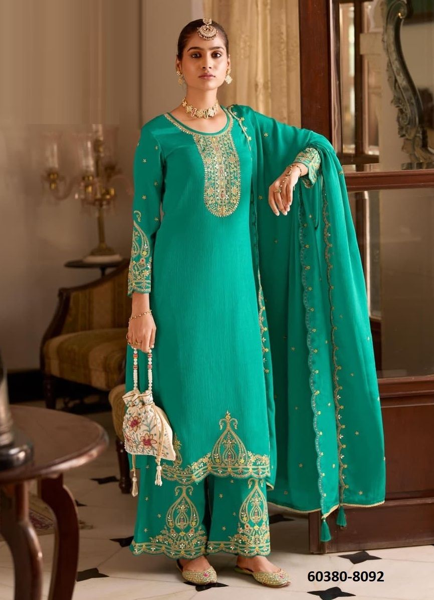 KETKI - Catalog # 60380 (Set of 4 Readymade Salwar Suits) MADE IN INDIA BY RANGOON