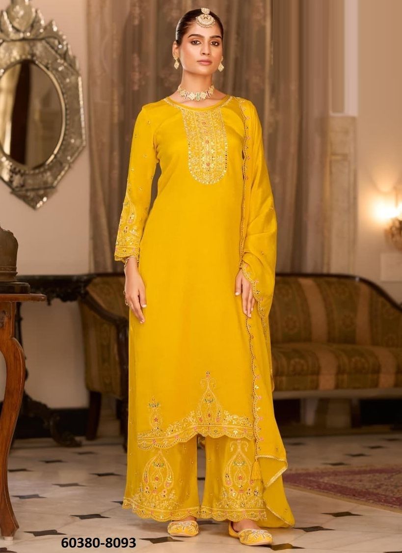 KETKI - Catalog # 60380 (Set of 4 Readymade Salwar Suits) MADE IN INDIA BY RANGOON