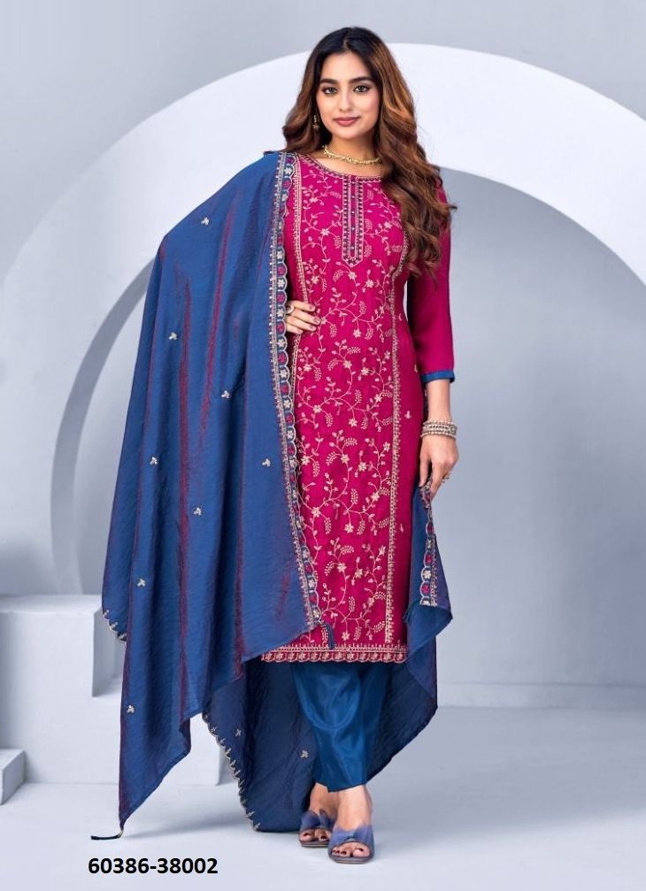 SUROOR - Catalog # 60386 (Set of 10 Readymade Salwar Suits) MADE IN INDIA BY DESI MUSE