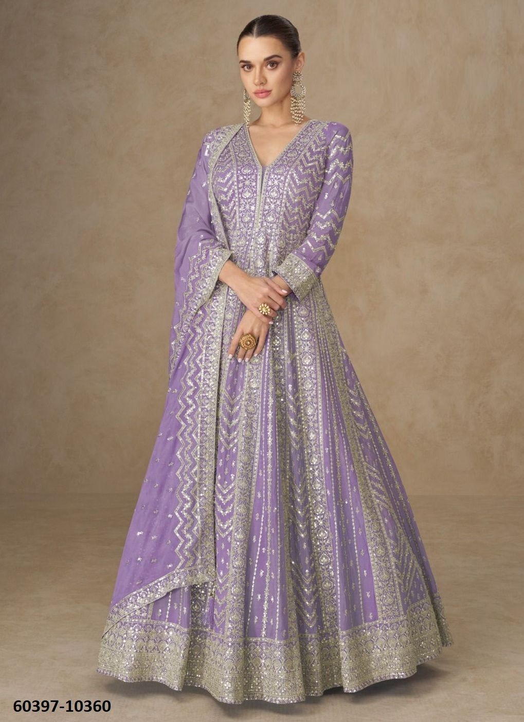 ANARKALI - Catalog # 60397 (Set of 4 Readymade Gowns) MADE IN INDIA BY AASHIRWAD ANARKALI - Catalog # 60397 (Set of 4 Readymade Gowns) MADE IN INDIA BY AASHIRWAD