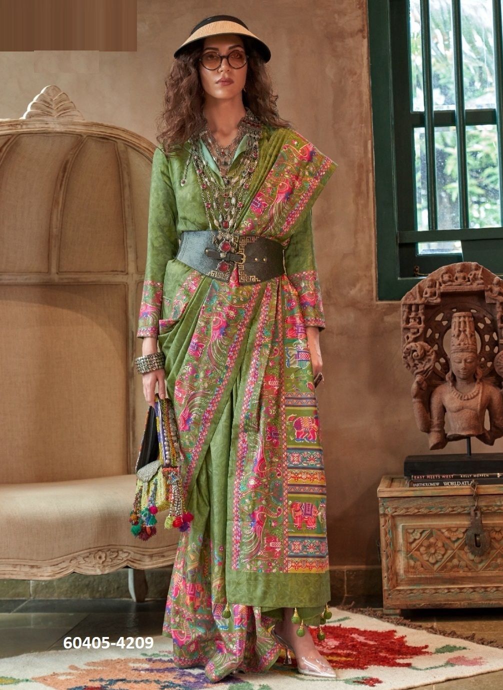 ATRANGI - Catalog # 60405 (Set of 9 Sarees) MADE IN INDIA BY KRESHVA ATRANGI - Catalog # 60405 (Set of 9 Sarees) MADE IN INDIA BY KRESHVA