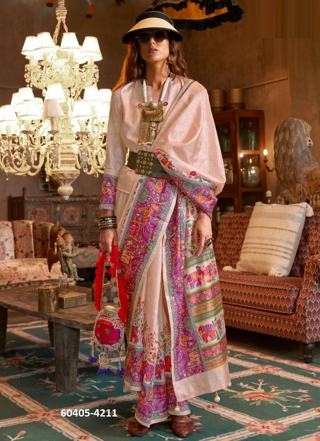 ATRANGI - Catalog # 60405 (Set of 9 Sarees) MADE IN INDIA BY KRESHVA ATRANGI - Catalog # 60405 (Set of 9 Sarees) MADE IN INDIA BY KRESHVA