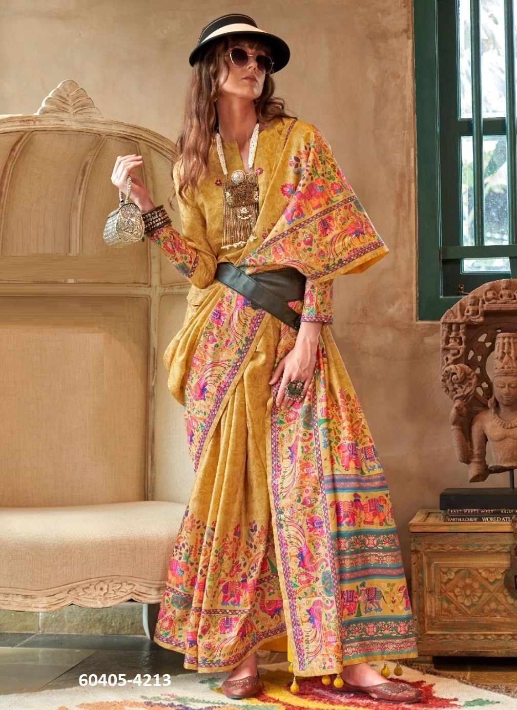 ATRANGI - Catalog # 60405 (Set of 9 Sarees) MADE IN INDIA BY KRESHVA ATRANGI - Catalog # 60405 (Set of 9 Sarees) MADE IN INDIA BY KRESHVA