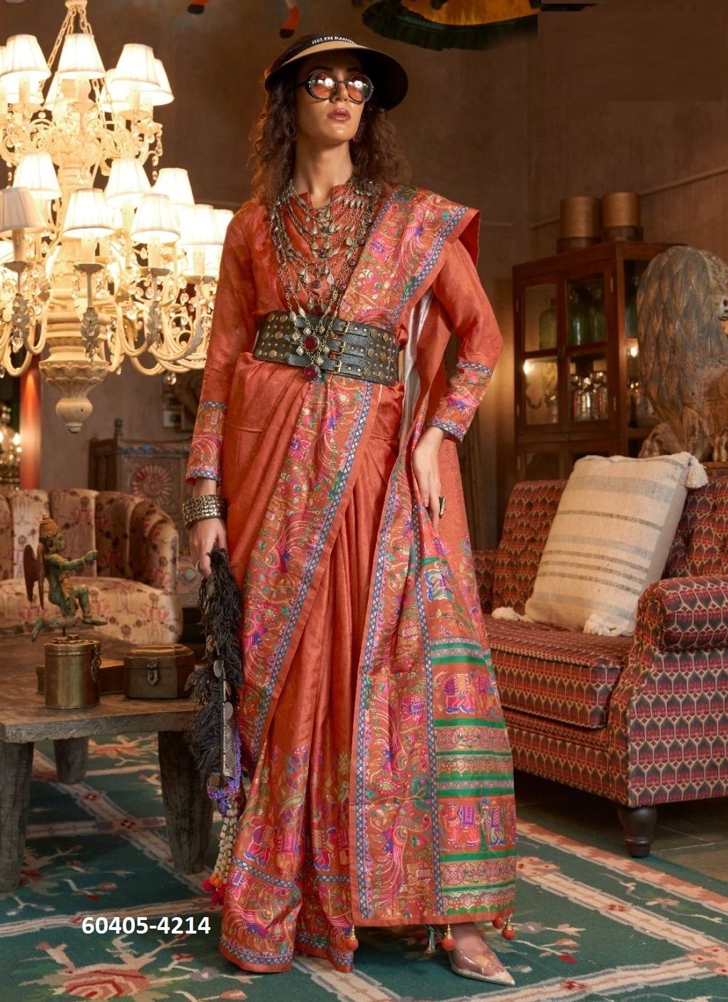 ATRANGI - Catalog # 60405 (Set of 9 Sarees) MADE IN INDIA BY KRESHVA ATRANGI - Catalog # 60405 (Set of 9 Sarees) MADE IN INDIA BY KRESHVA
