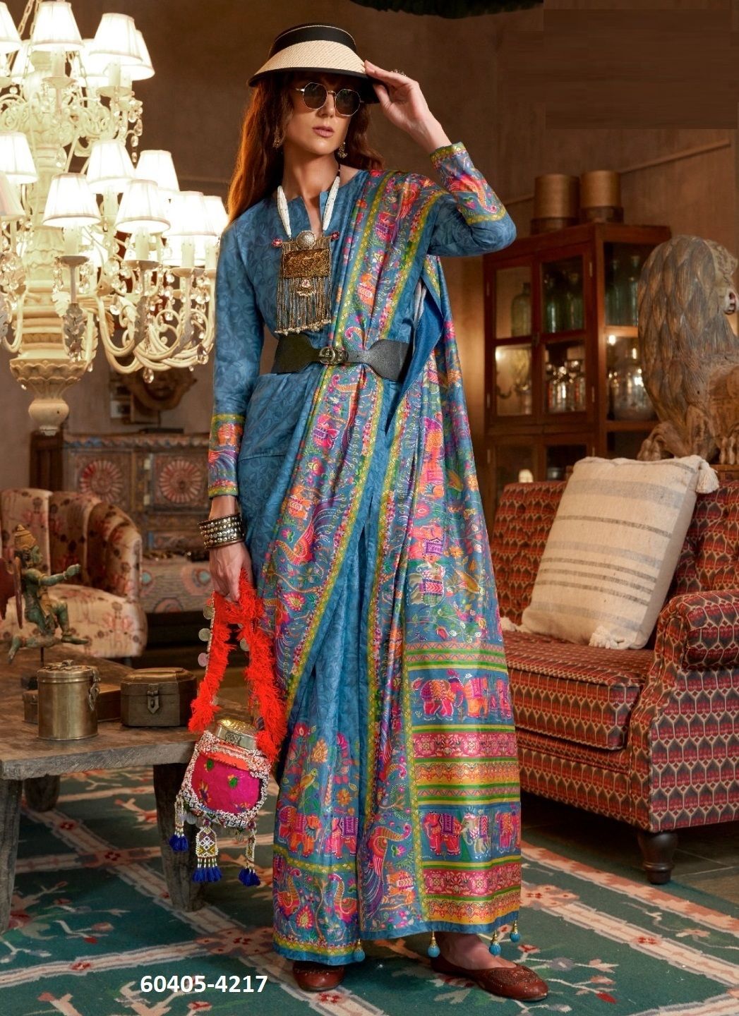 ATRANGI - Catalog # 60405 (Set of 9 Sarees) MADE IN INDIA BY KRESHVA ATRANGI - Catalog # 60405 (Set of 9 Sarees) MADE IN INDIA BY KRESHVA