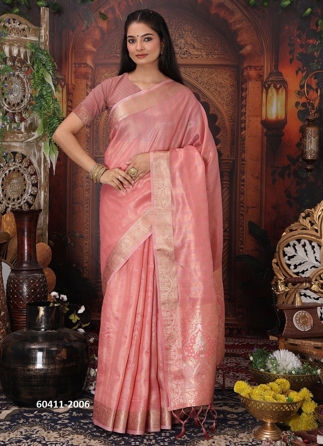 BATUMI 2 - Catalog # 60411 (Set of 6 Sarees) MADE IN INDIA BY DESI MUSE BATUMI 2 - Catalog # 60411 (Set of 6 Sarees) MADE IN INDIA BY DESI MUSE