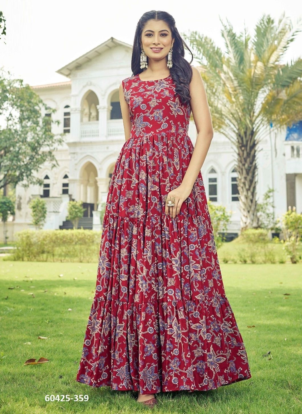 KANTI - Catalog # 60425 (Set of 5 Readymade Women's Kurtis / Tops) MADE IN INDIA BY MEHERIYA