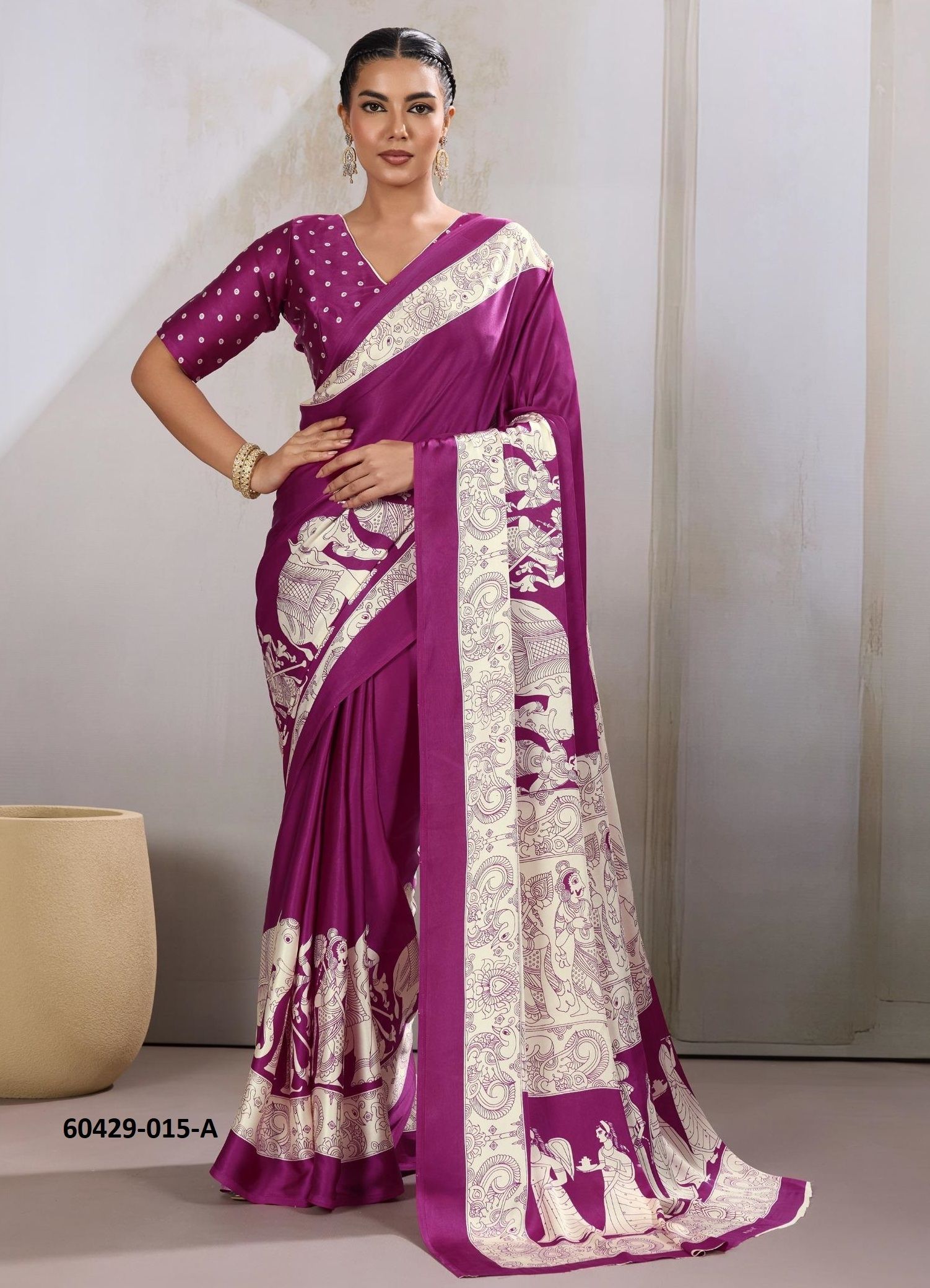 PURE AJRAKH PRINT 15 - Catalog # 60429 (Set of 6 Sarees) MADE IN INDIA BY RAJTEX FABRICS PURE AJRAKH PRINT 15 - Catalog # 60429 (Set of 6 Sarees) MADE IN INDIA BY RAJTEX FABRICS