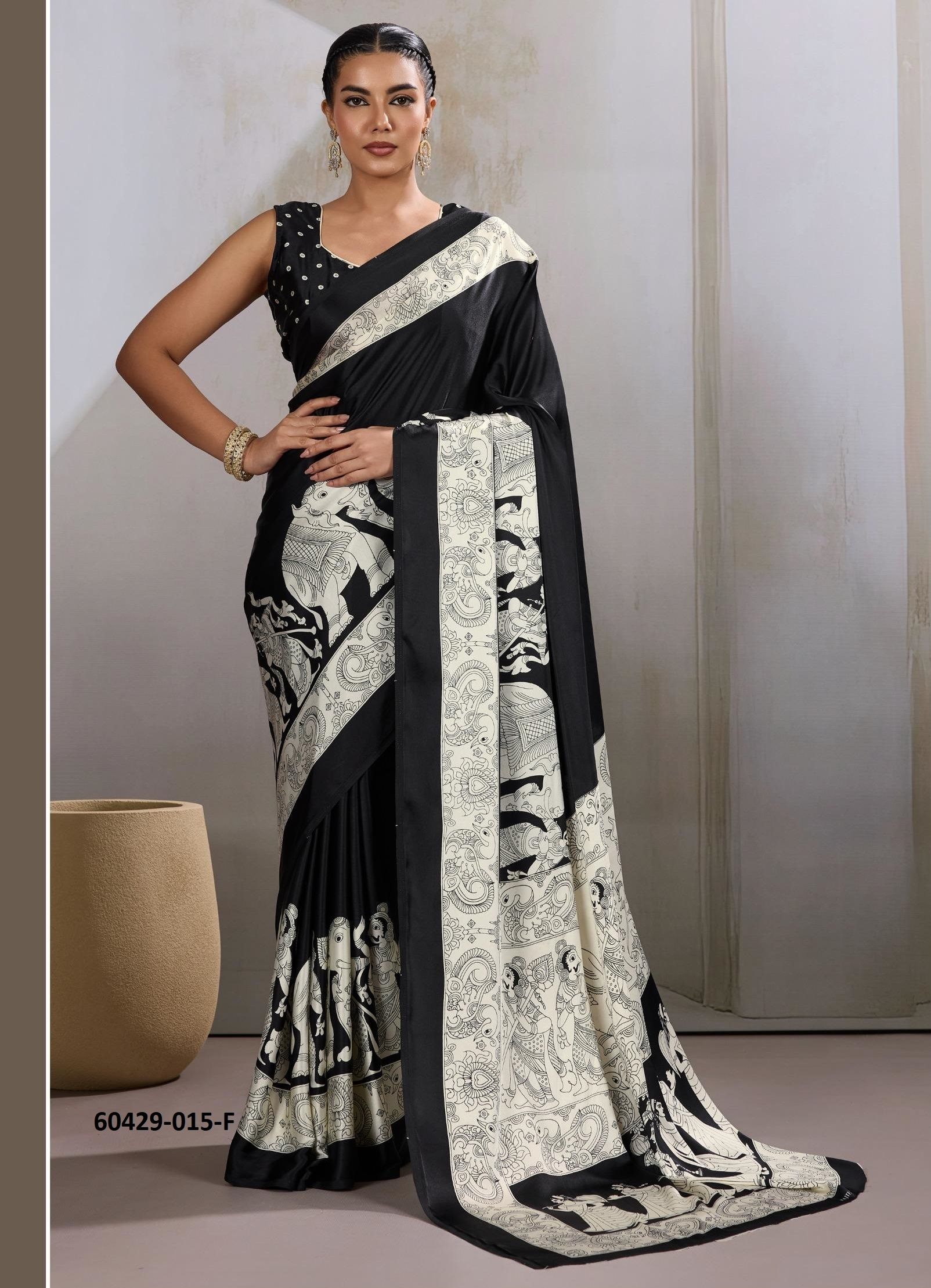 PURE AJRAKH PRINT 15 - Catalog # 60429 (Set of 6 Sarees) MADE IN INDIA BY RAJTEX FABRICS PURE AJRAKH PRINT 15 - Catalog # 60429 (Set of 6 Sarees) MADE IN INDIA BY RAJTEX FABRICS
