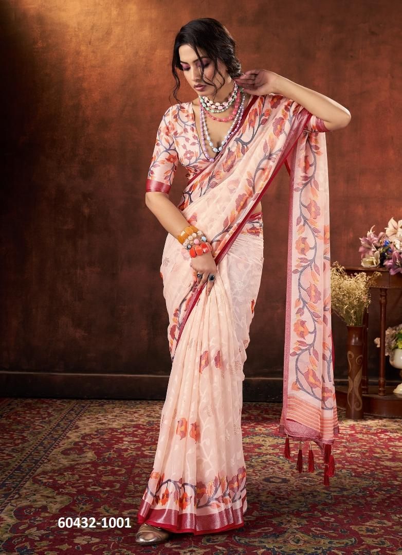 AURIK - Catalog # 60432 (Set of 6 Sarees) MADE IN INDIA BY SHUBH SHREE CREATIONS AURIK - Catalog # 60432 (Set of 6 Sarees) MADE IN INDIA BY SHUBH SHREE CREATIONS