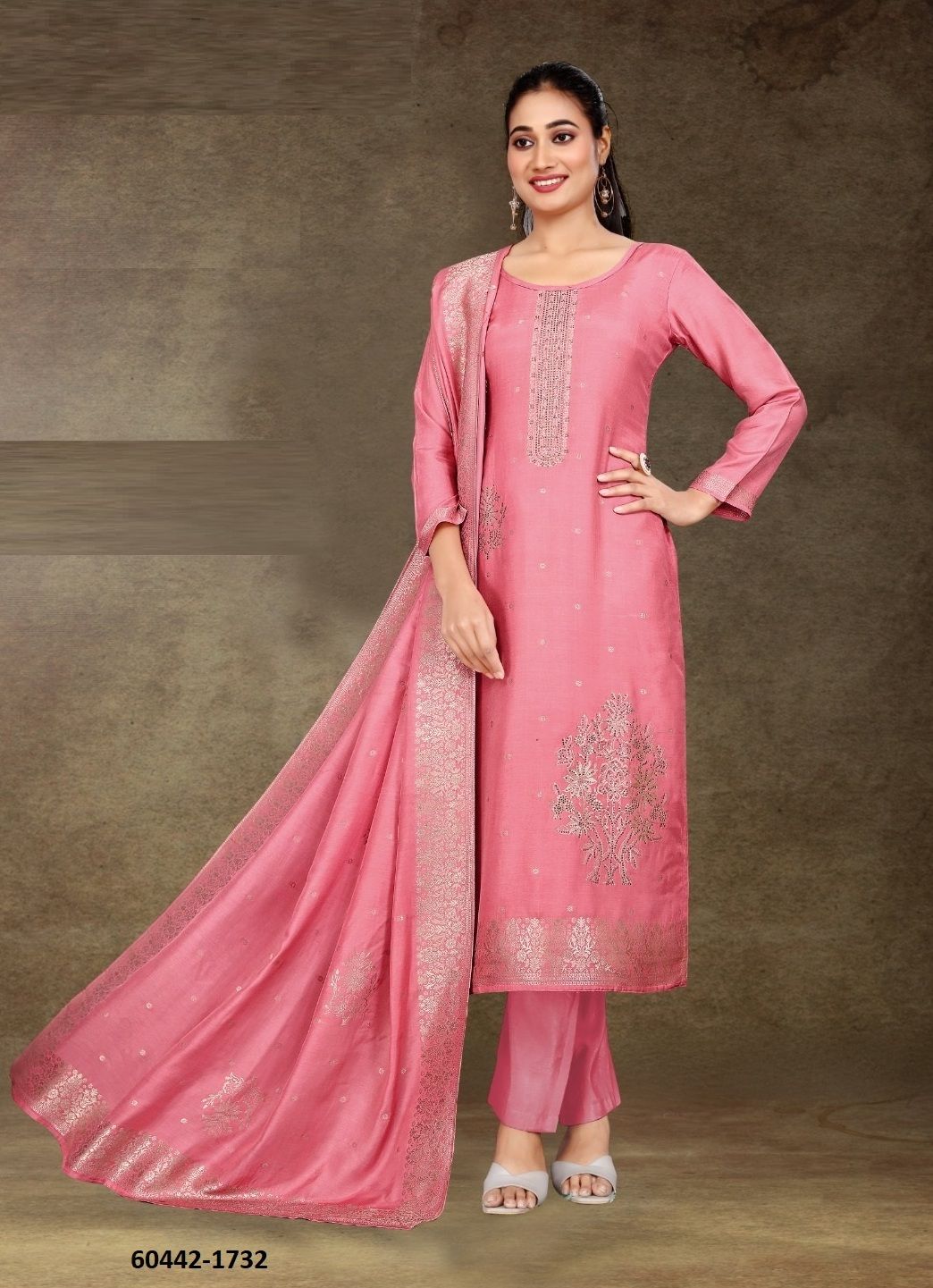 AMAYA PREMIUM 8 - Catalog # 60442 (Set of 4 Semi-Stitched / Un-Stitched Suits) MADE IN INDIA BY FOUR DOTS AMAYA PREMIUM 8 - Catalog # 60442 (Set of 4 Semi-Stitched / Un-Stitched Suits) MADE IN INDIA BY FOUR DOTS