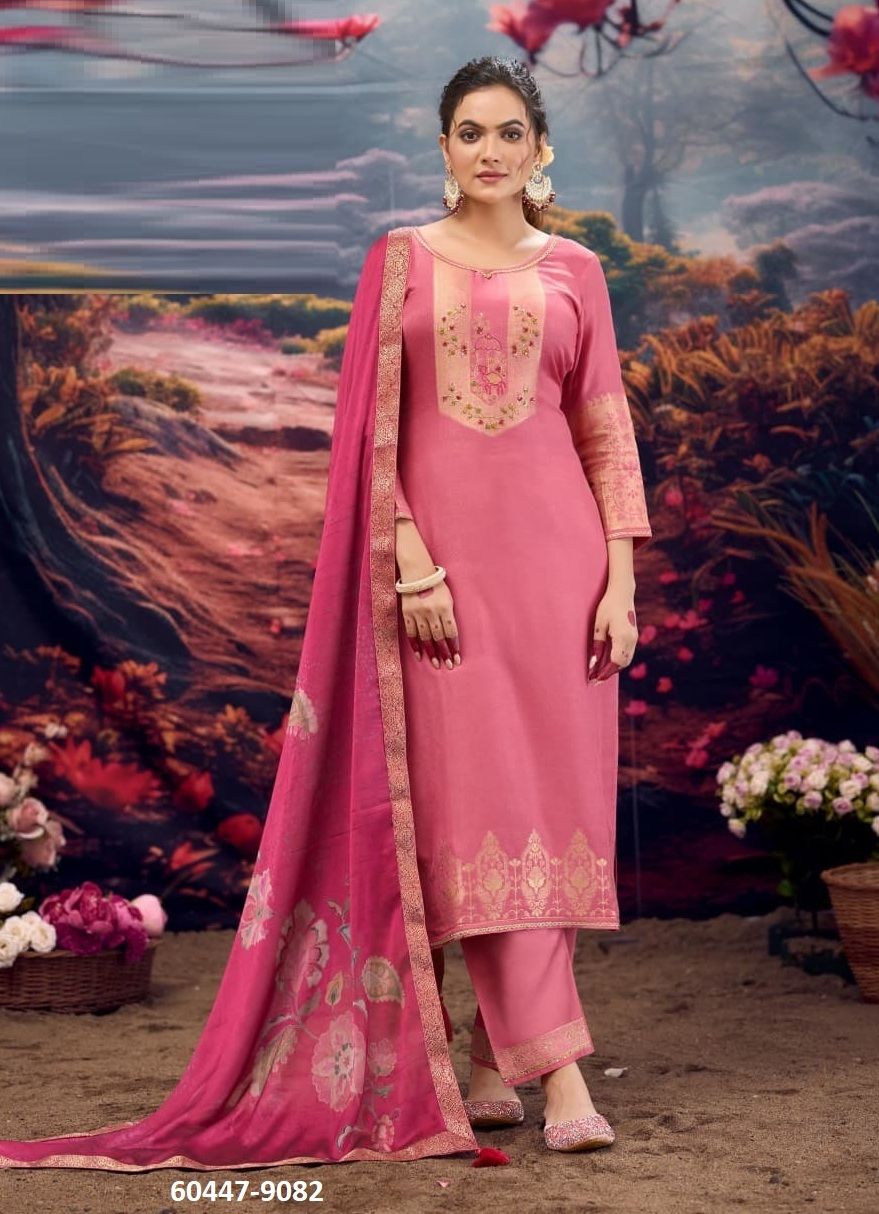 LOTUS - Catalog # 60447 (Set of 6 Readymade Salwar Suits) MADE IN INDIA BY RANGOON LOTUS - Catalog # 60447 (Set of 6 Readymade Salwar Suits) MADE IN INDIA BY RANGOON