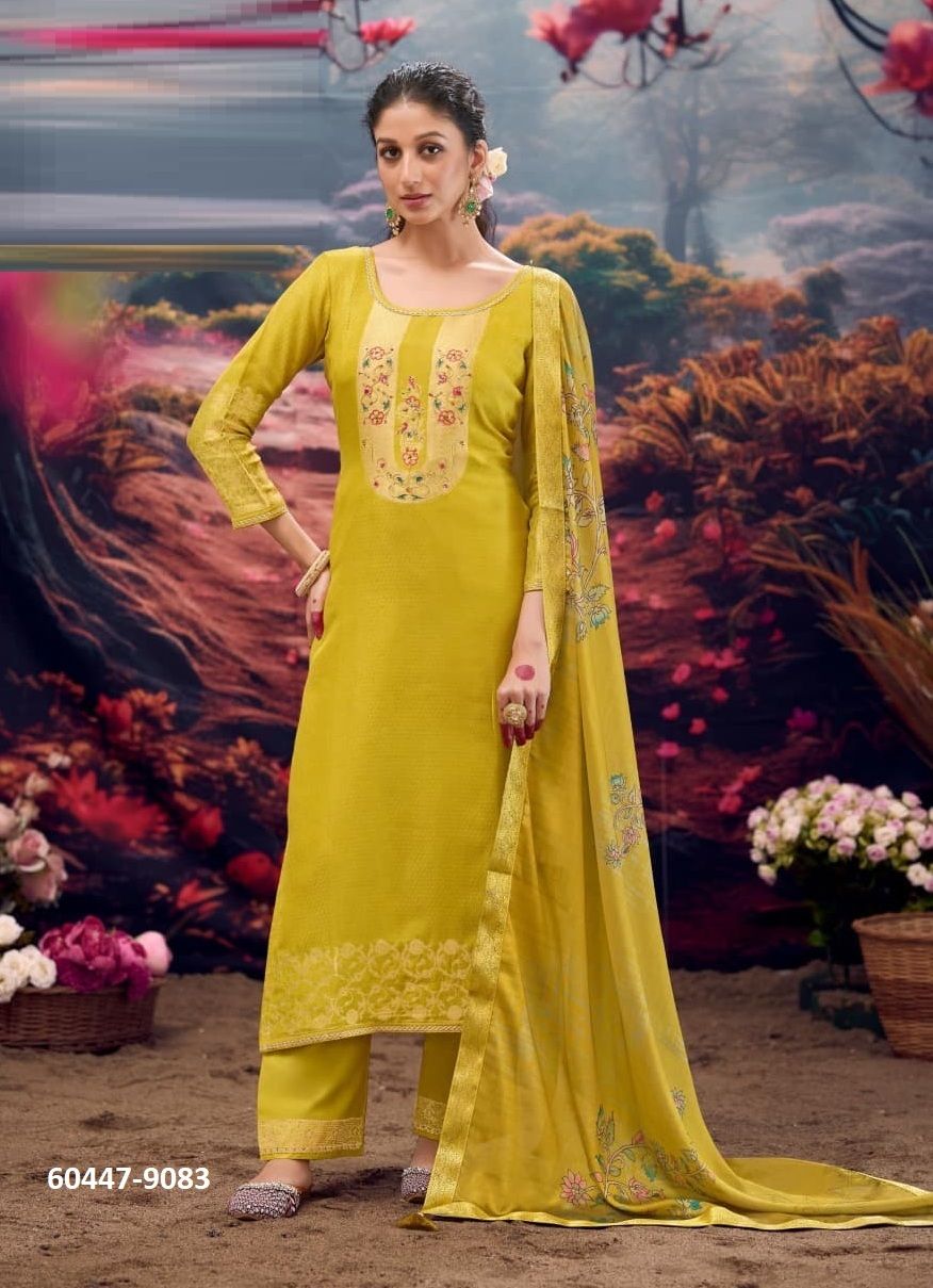 LOTUS - Catalog # 60447 (Set of 6 Readymade Salwar Suits) MADE IN INDIA BY RANGOON LOTUS - Catalog # 60447 (Set of 6 Readymade Salwar Suits) MADE IN INDIA BY RANGOON