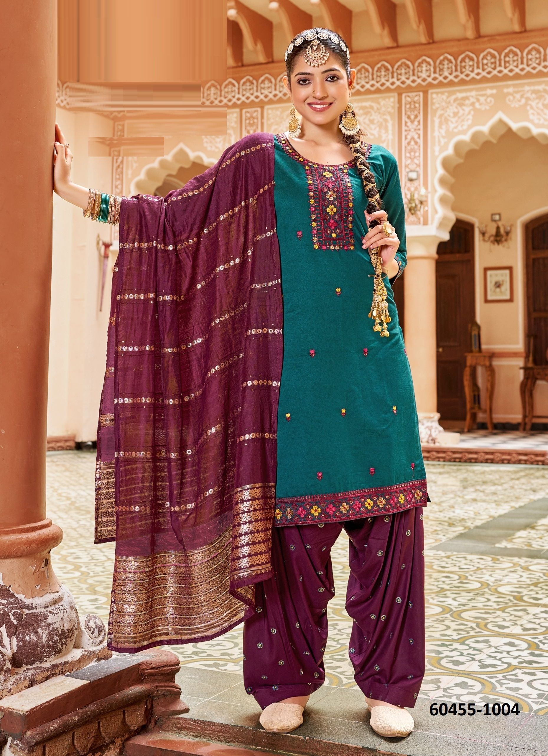PATIALA QUEEN - Catalog # 60455 (Set of 8 Readymade Salwar Suits) MADE IN INDIA BY MEHERIYA PATIALA QUEEN - Catalog # 60455 (Set of 8 Readymade Salwar Suits) MADE IN INDIA BY MEHERIYA