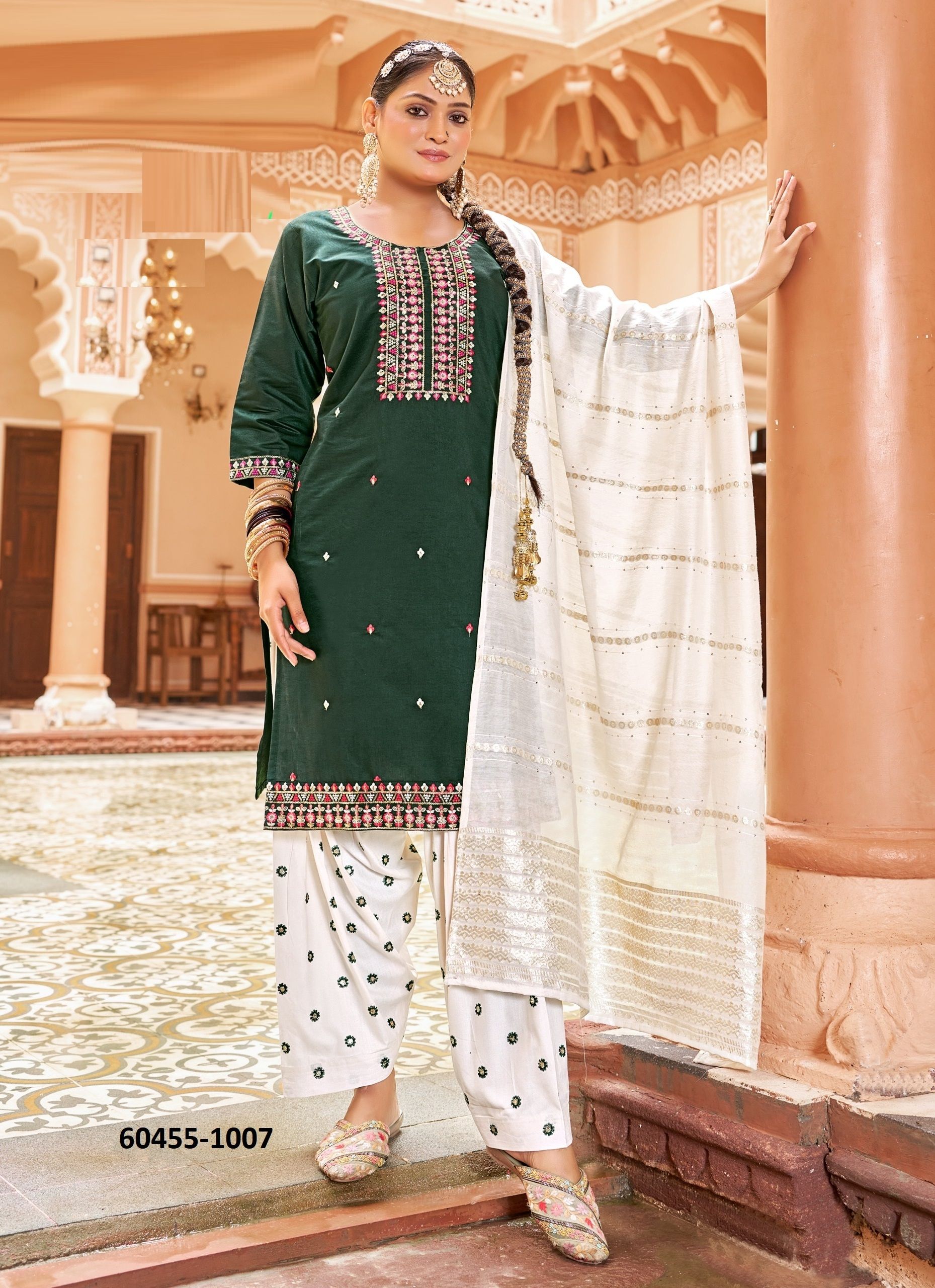 PATIALA QUEEN - Catalog # 60455 (Set of 8 Readymade Salwar Suits) MADE IN INDIA BY MEHERIYA PATIALA QUEEN - Catalog # 60455 (Set of 8 Readymade Salwar Suits) MADE IN INDIA BY MEHERIYA