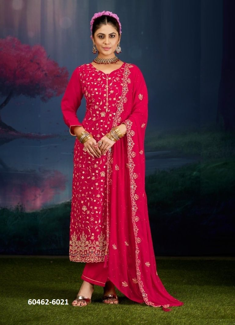 ATHARV - Catalog # 60462 (Set of 4 Semi-Stitched / Un-Stitched Suits) MADE IN INDIA BY FOUR DOTS ATHARV - Catalog # 60462 (Set of 4 Semi-Stitched / Un-Stitched Suits) MADE IN INDIA BY FOUR DOTS