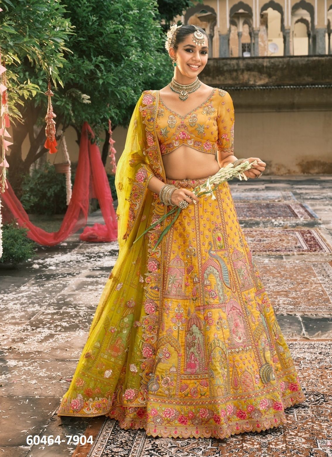 ANAARA BRIDAL WEAR 7900 - Catalog # 60464 (Set of 14 Semi-Stitched Lehengas) MADE IN INDIA BY TATHASTU