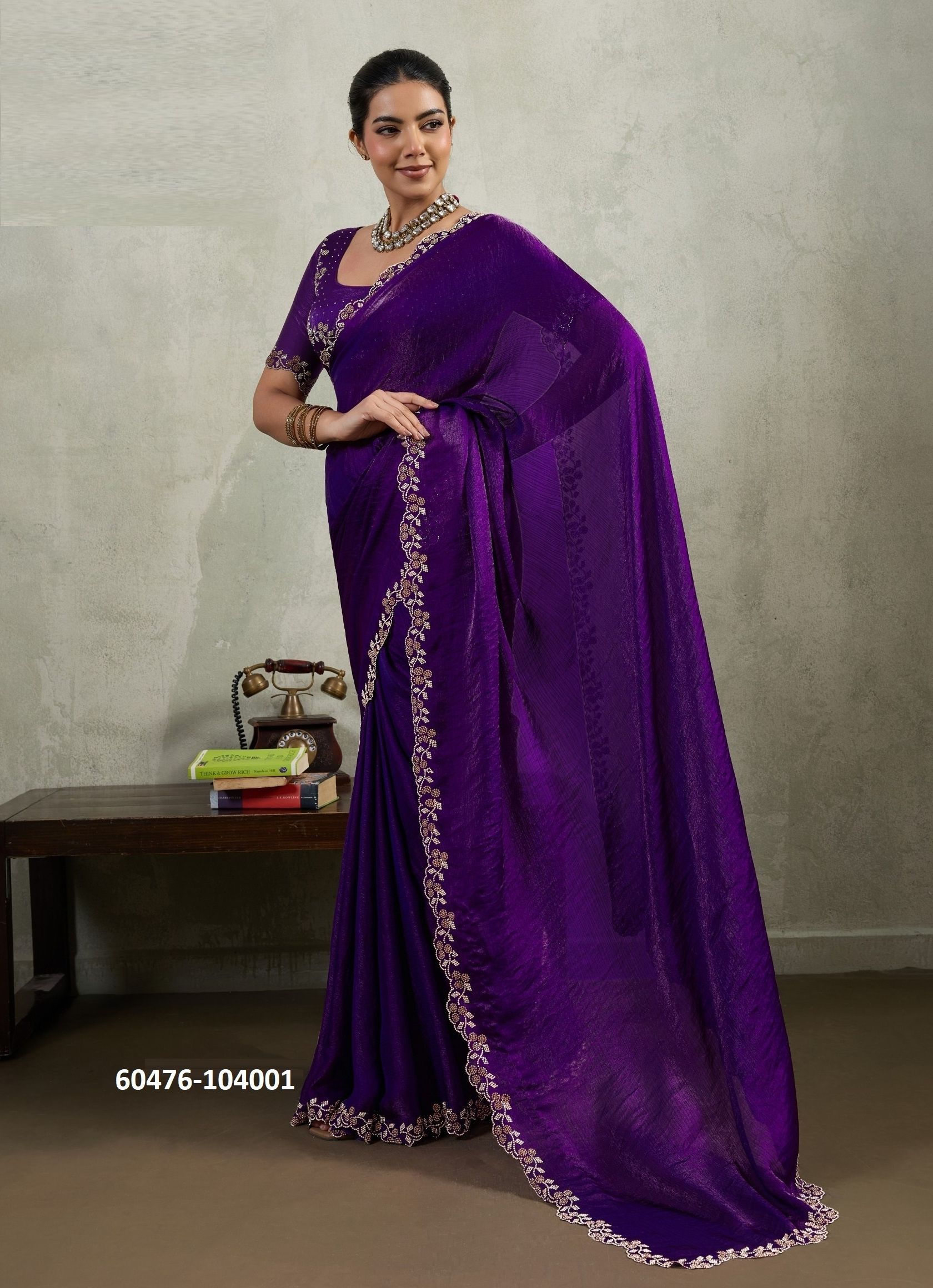 ELARIS - Catalog # 60476 (Set of 4 Sarees) MADE IN INDIA BY S-ETHNIC LIFESTYLE ELARIS - Catalog # 60476 (Set of 4 Sarees) MADE IN INDIA BY S-ETHNIC LIFESTYLE