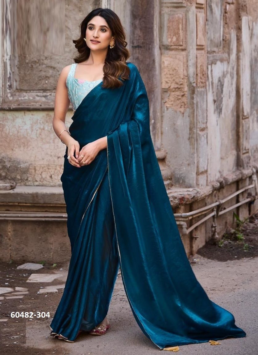 UTOPIA 3 - Catalog # 60482 (Set of 6 Sarees) MADE IN INDIA BY KASHVI CREATIONS