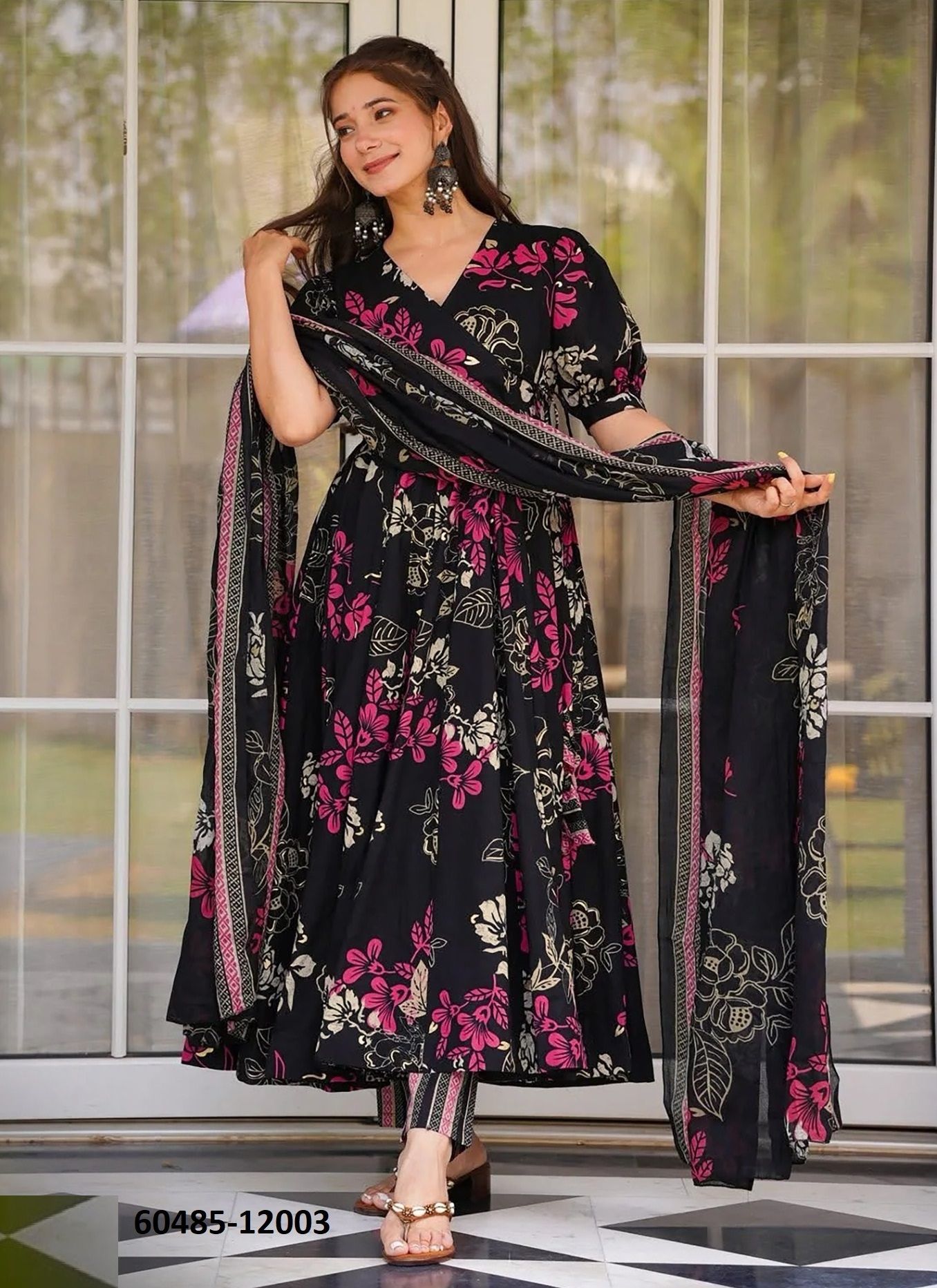 CLORA 12 - Catalog # 60485 (Set of 7 Readymade Salwar Suits) MADE IN INDIA BY AABHARAN CLORA 12 - Catalog # 60485 (Set of 7 Readymade Salwar Suits) MADE IN INDIA BY AABHARAN