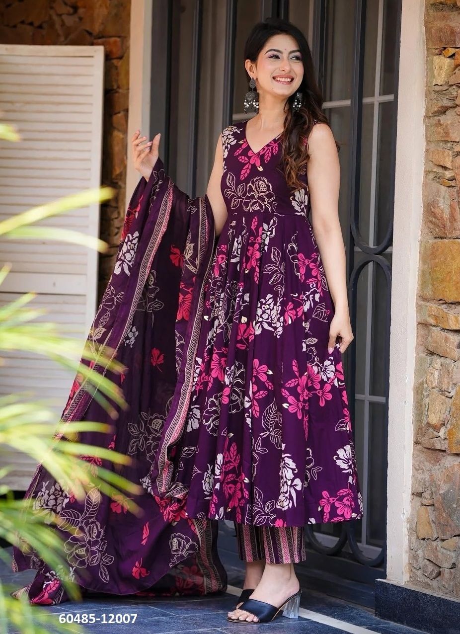 CLORA 12 - Catalog # 60485 (Set of 7 Readymade Salwar Suits) MADE IN INDIA BY AABHARAN CLORA 12 - Catalog # 60485 (Set of 7 Readymade Salwar Suits) MADE IN INDIA BY AABHARAN