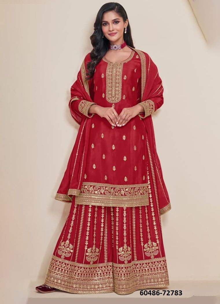 SANGEET - Catalog # 60486 (Set of 4 Semi-Stitched / Un-Stitched Suits) MADE IN INDIA BY VINAY FASHION LLP SANGEET - Catalog # 60486 (Set of 4 Semi-Stitched / Un-Stitched Suits) MADE IN INDIA BY VINAY FASHION LLP