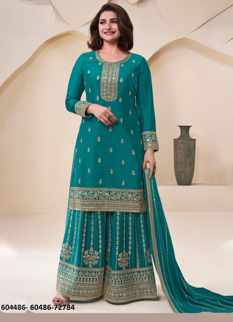 SANGEET - Catalog # 60486 (Set of 4 Semi-Stitched / Un-Stitched Suits) MADE IN INDIA BY VINAY FASHION LLP SANGEET - Catalog # 60486 (Set of 4 Semi-Stitched / Un-Stitched Suits) MADE IN INDIA BY VINAY FASHION LLP