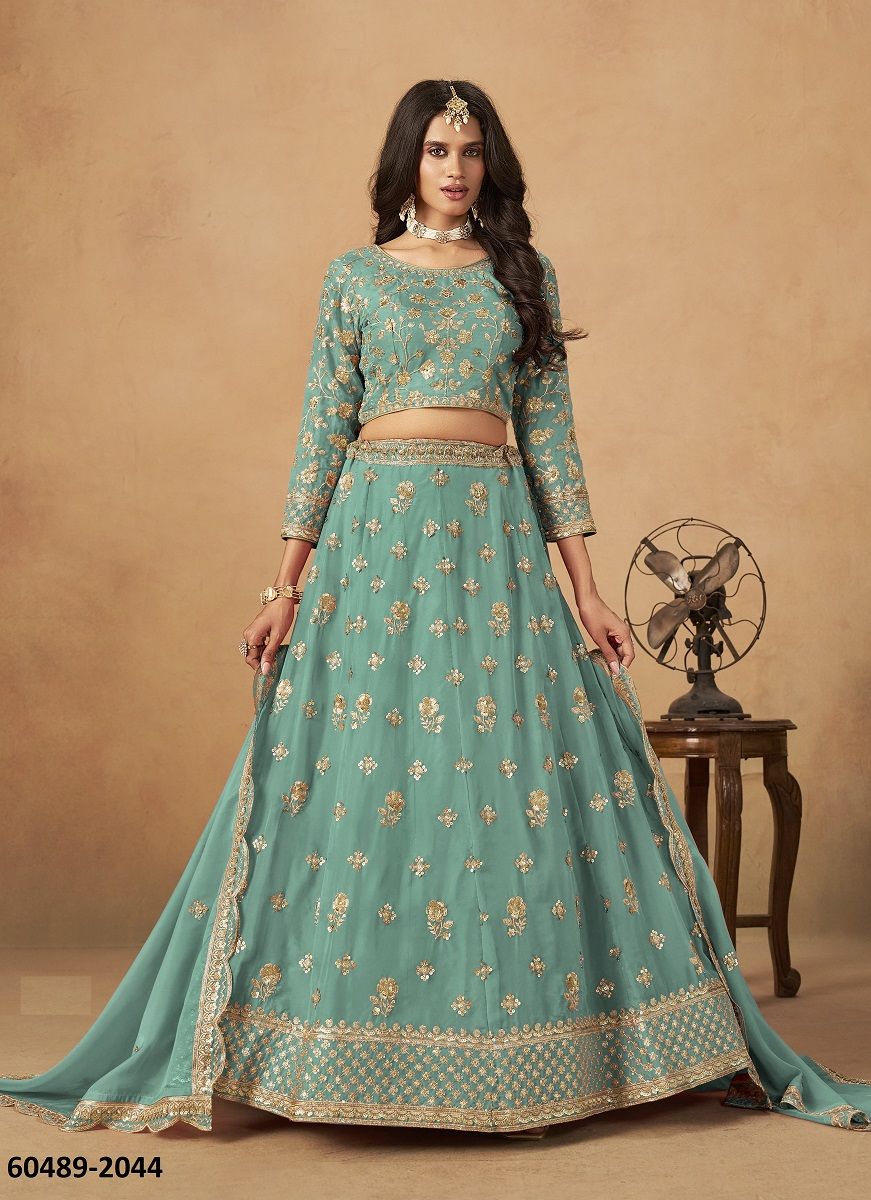 MEHVISH 24 - Catalog # 60489 (Set of 4 Semi-Stitched Lehengas) MADE IN INDIA BY MEHERIYA MEHVISH 24 - Catalog # 60489 (Set of 4 Semi-Stitched Lehengas) MADE IN INDIA BY MEHERIYA