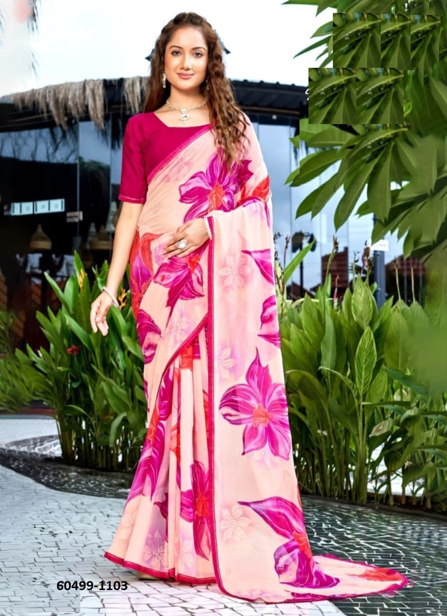 YUVAN 11 - Catalog # 60499 (Set of 8 Sarees) MADE IN INDIA BY KASHVI CREATIONS YUVAN 11 - Catalog # 60499 (Set of 8 Sarees) MADE IN INDIA BY KASHVI CREATIONS