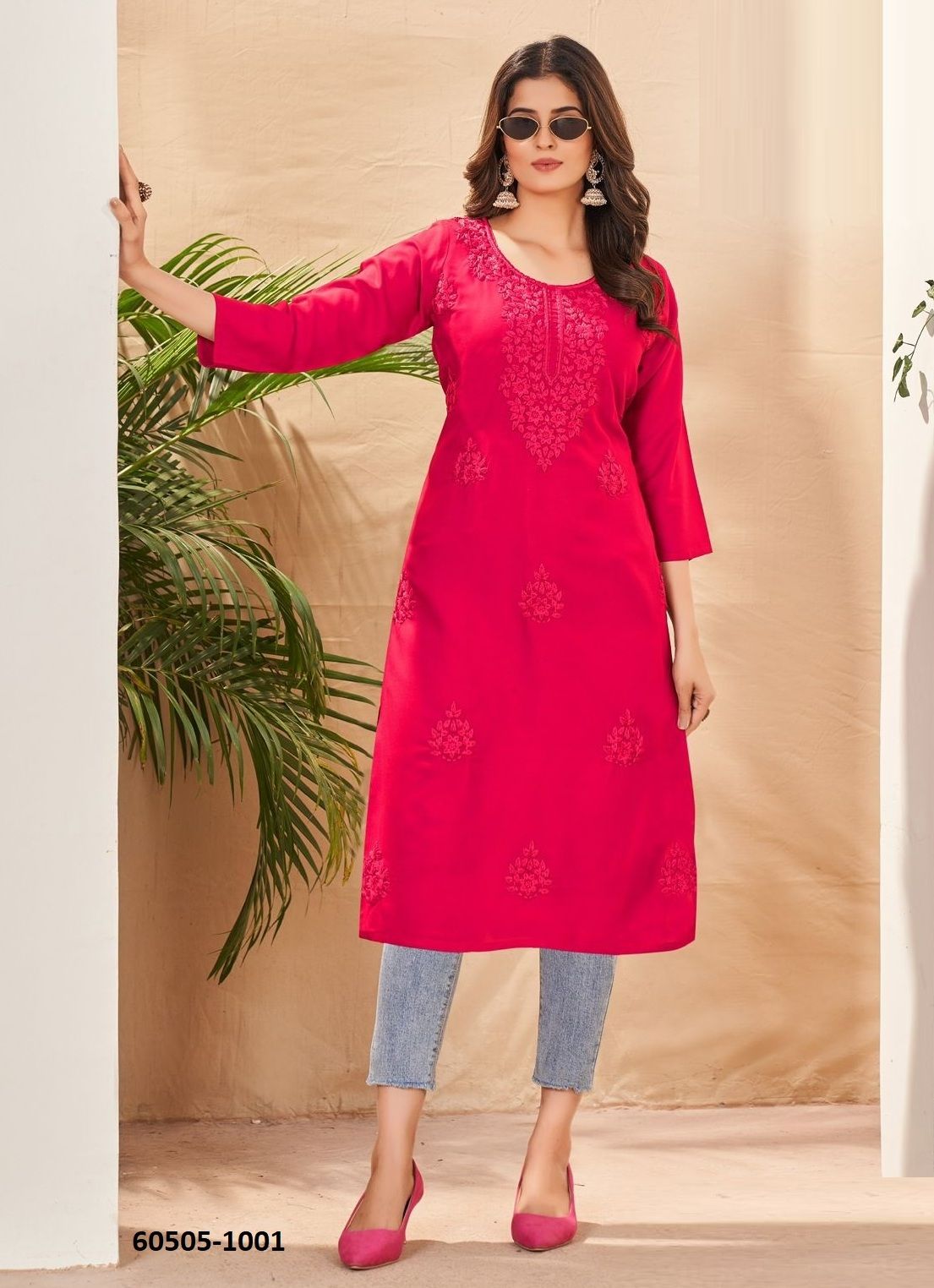 SUPRIYA NX - Catalog # 60505 (Set of 6 Readymade Women's Kurtis / Tops) MADE IN INDIA BY BLUE HILLS SUPRIYA NX - Catalog # 60505 (Set of 6 Readymade Women's Kurtis / Tops) MADE IN INDIA BY BLUE HILLS