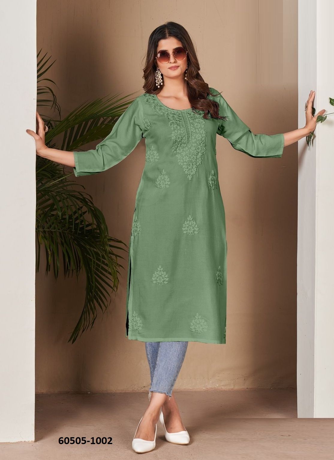SUPRIYA NX - Catalog # 60505 (Set of 6 Readymade Women's Kurtis / Tops) MADE IN INDIA BY BLUE HILLS SUPRIYA NX - Catalog # 60505 (Set of 6 Readymade Women's Kurtis / Tops) MADE IN INDIA BY BLUE HILLS