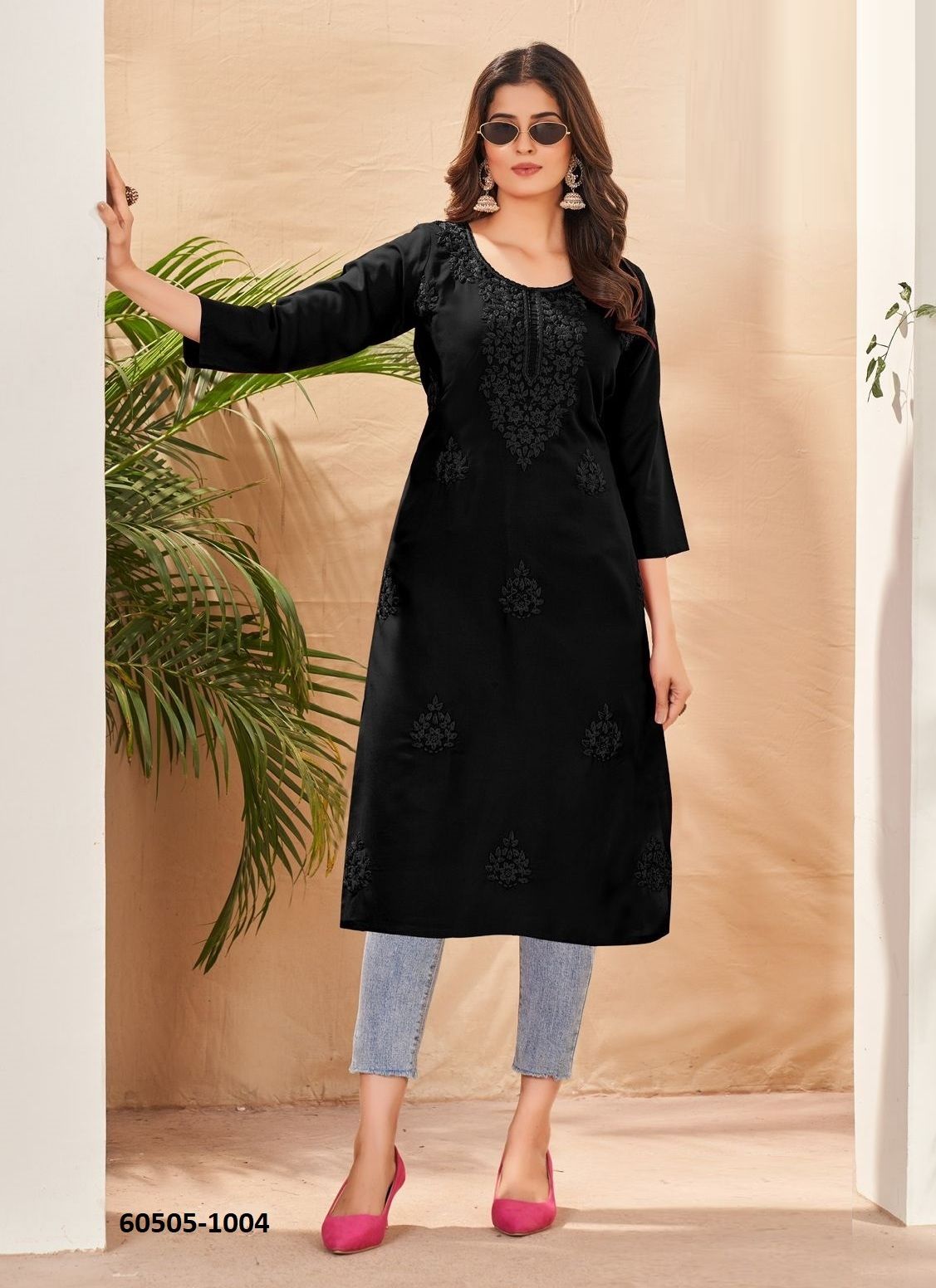 SUPRIYA NX - Catalog # 60505 (Set of 6 Readymade Women's Kurtis / Tops) MADE IN INDIA BY BLUE HILLS SUPRIYA NX - Catalog # 60505 (Set of 6 Readymade Women's Kurtis / Tops) MADE IN INDIA BY BLUE HILLS