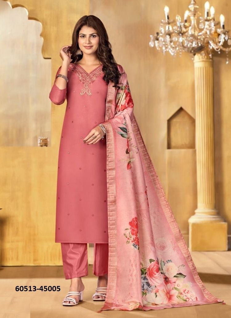 ALFAAZ 3 - Catalog # 60513 (Set of 12 Readymade Salwar Suits) MADE IN INDIA BY JAGRAASA