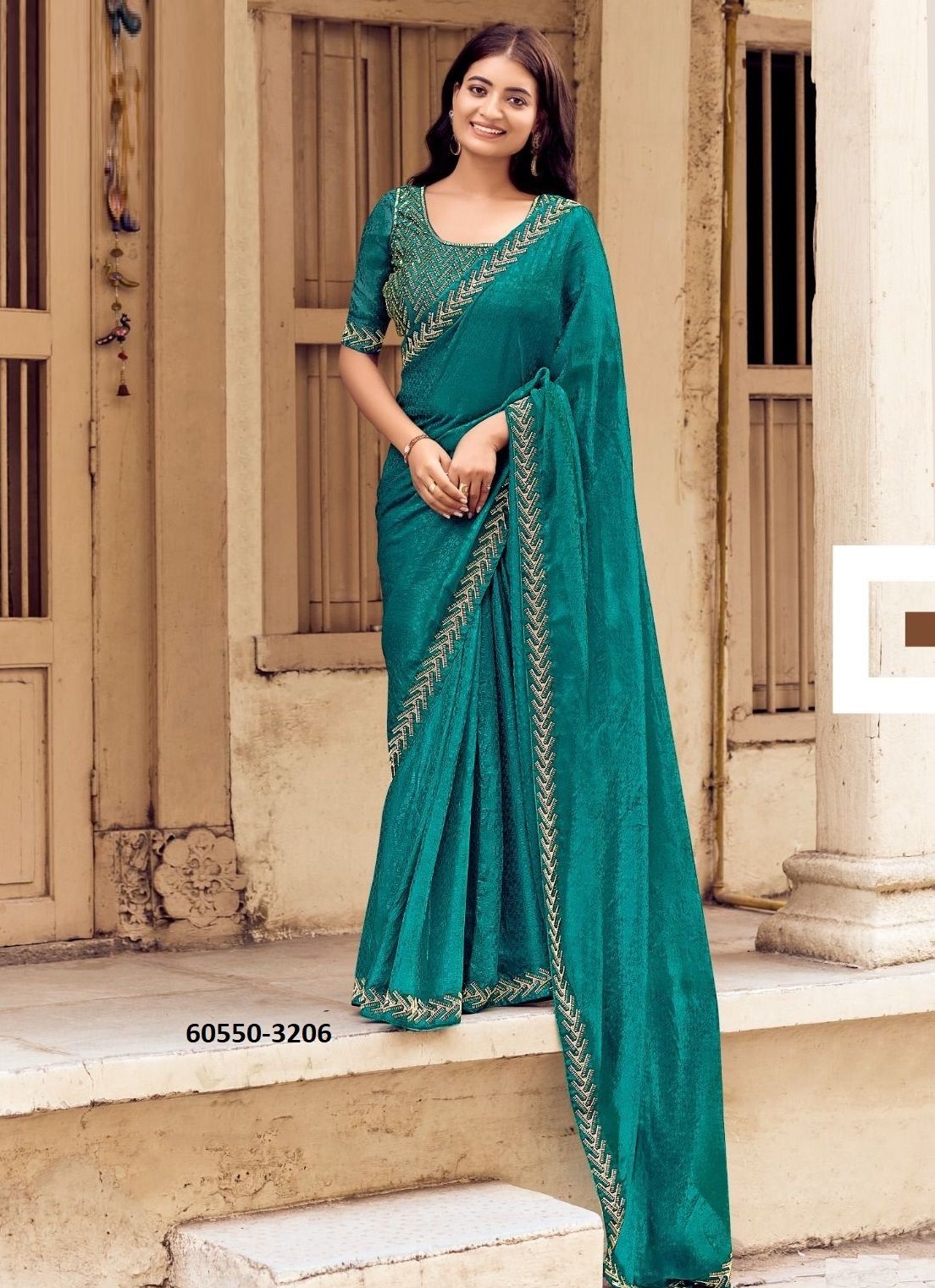 SIGNATURE 32 - Catalog # 60550 (Set of 6 Sarees) MADE IN INDIA BY KASHVI CREATIONS SIGNATURE 32 - Catalog # 60550 (Set of 6 Sarees) MADE IN INDIA BY KASHVI CREATIONS