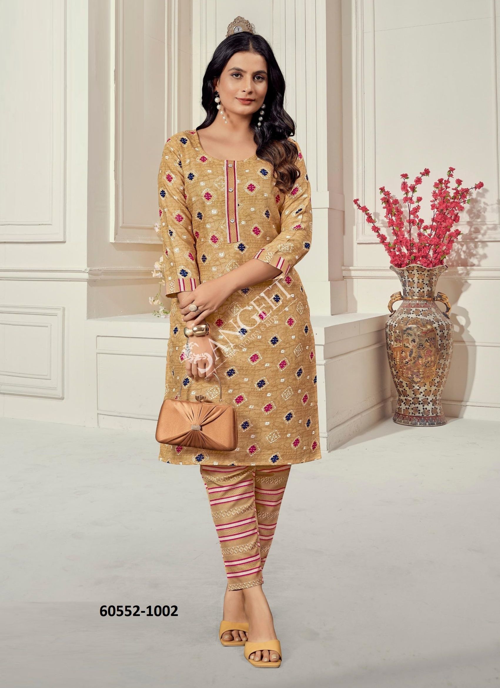 VARIMA 2 - Catalog # 60552 (Set of 4 Tops With Bottoms) MADE IN INDIA BY SANGEET