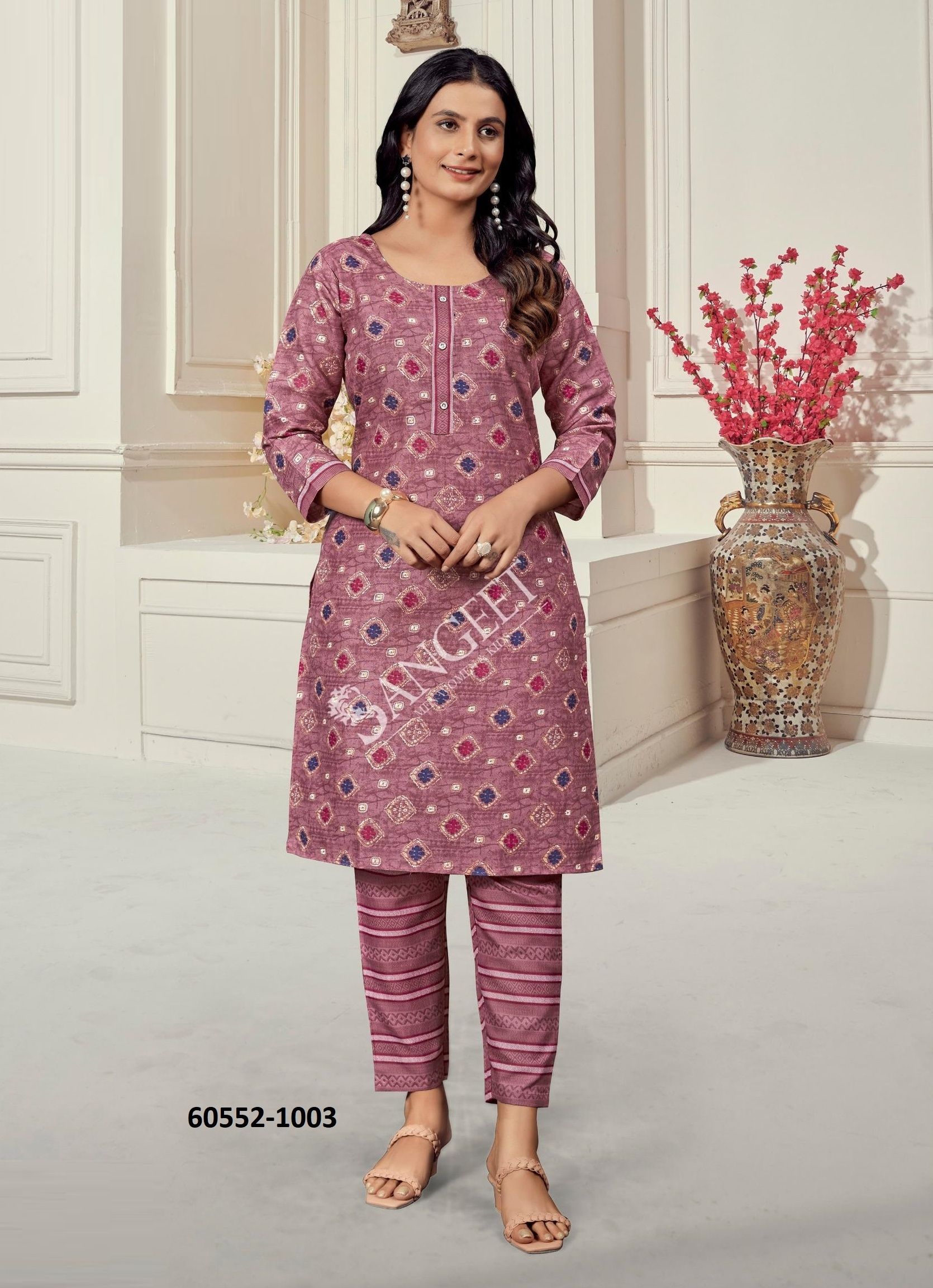 VARIMA 2 - Catalog # 60552 (Set of 4 Tops With Bottoms) MADE IN INDIA BY SANGEET
