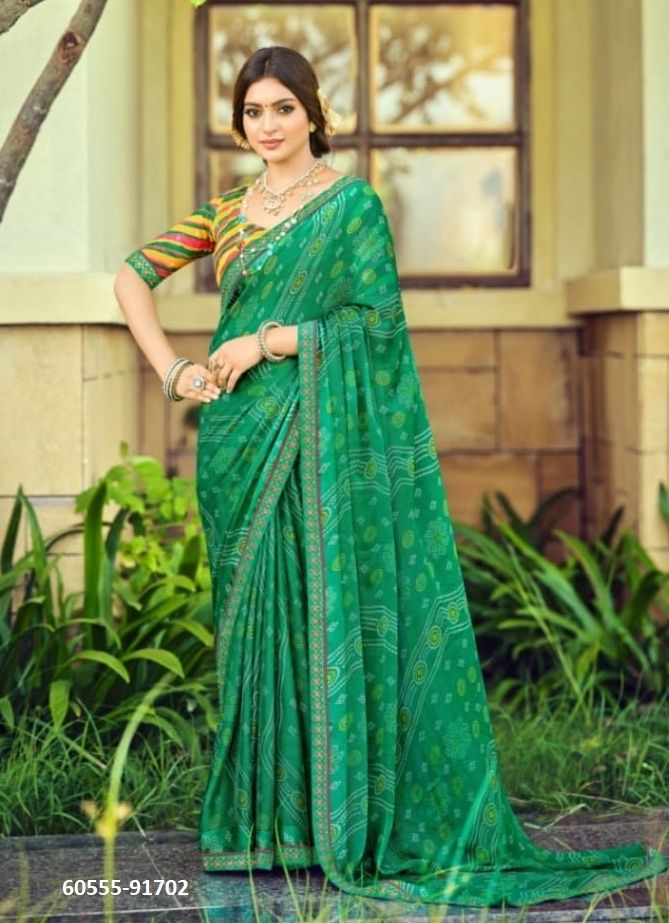 SINDOOR - Catalog # 60555 (Set of 12 Sarees) MADE IN INDIA BY VIPUL FASHIONS