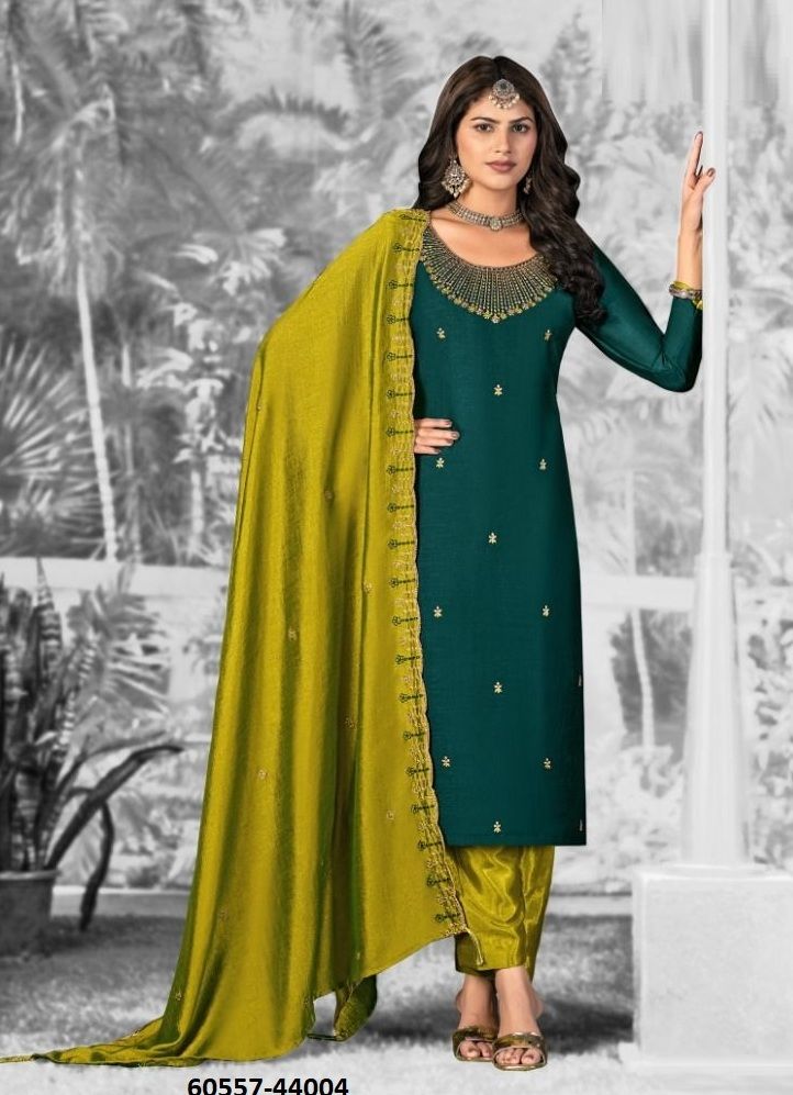 SHIVANI 2 - Catalog # 60557 (Set of 12 Readymade Salwar Suits) MADE IN INDIA BY JAGRAASA