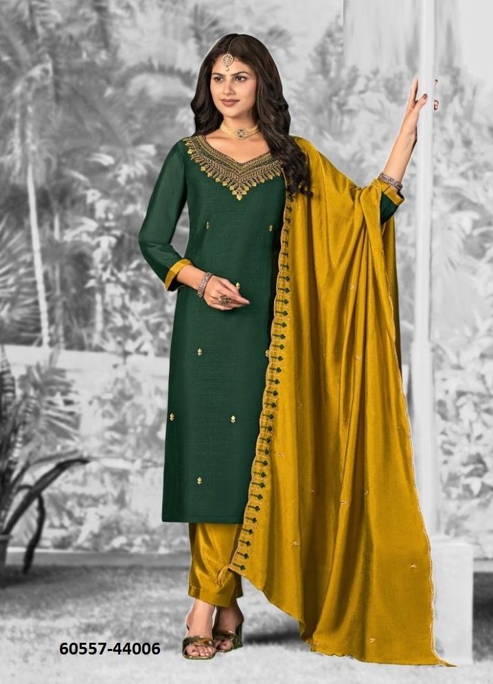 SHIVANI 2 - Catalog # 60557 (Set of 12 Readymade Salwar Suits) MADE IN INDIA BY JAGRAASA