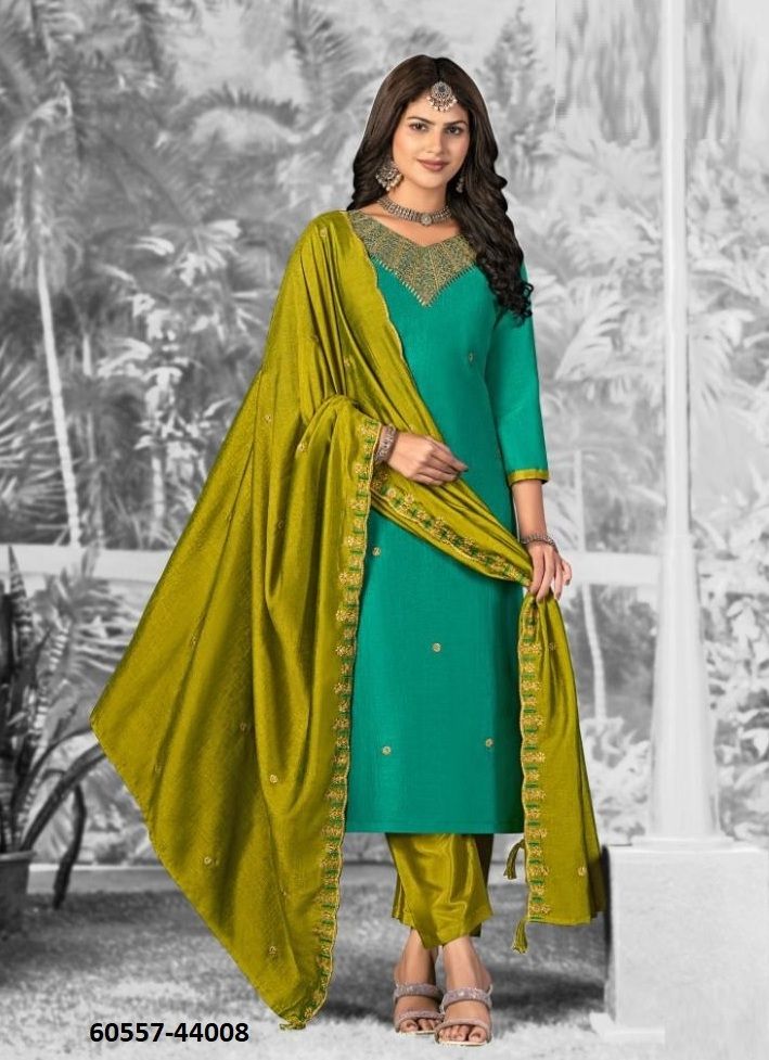 SHIVANI 2 - Catalog # 60557 (Set of 12 Readymade Salwar Suits) MADE IN INDIA BY JAGRAASA
