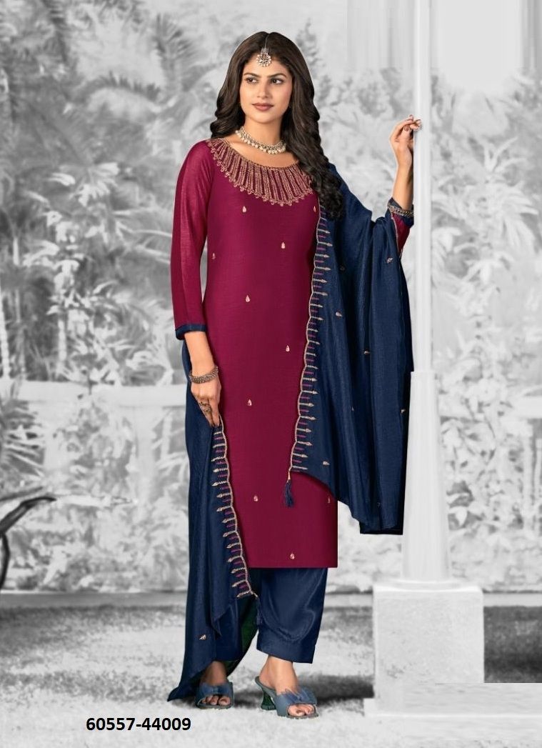 SHIVANI 2 - Catalog # 60557 (Set of 12 Readymade Salwar Suits) MADE IN INDIA BY JAGRAASA