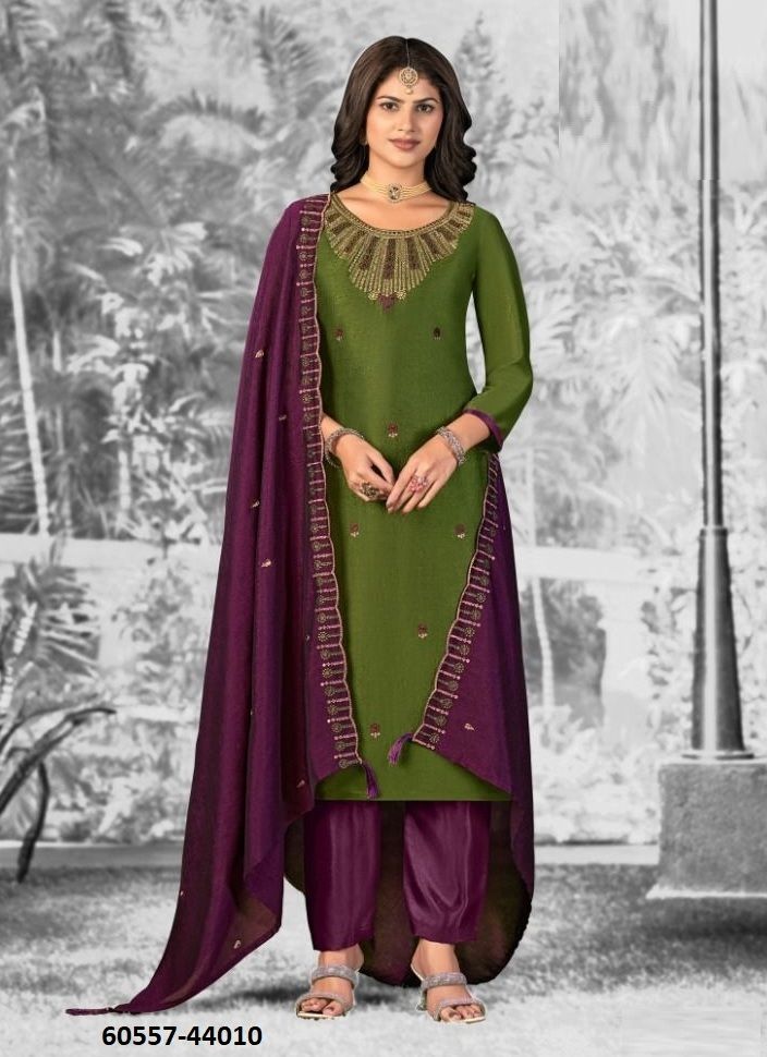 SHIVANI 2 - Catalog # 60557 (Set of 12 Readymade Salwar Suits) MADE IN INDIA BY JAGRAASA