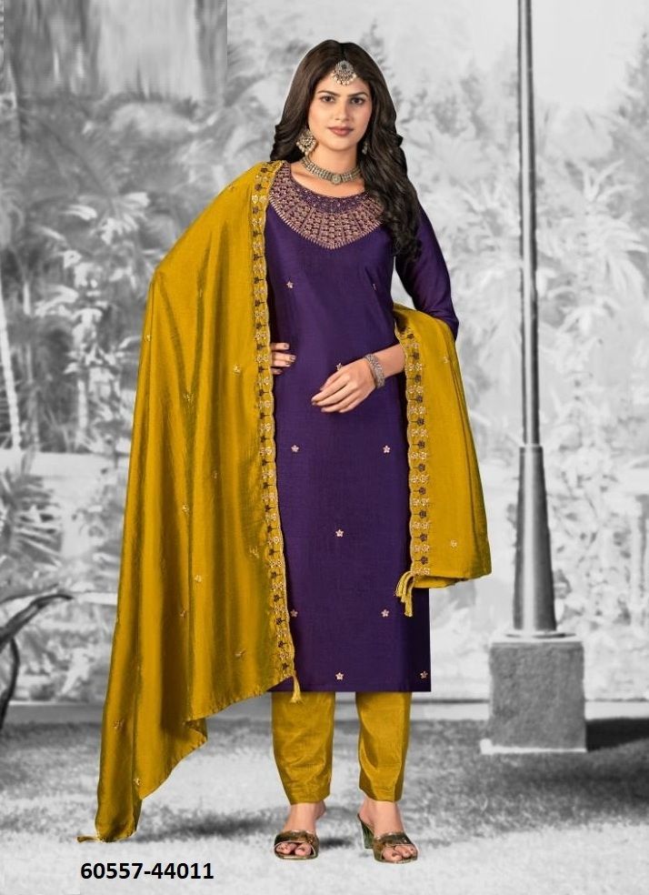 SHIVANI 2 - Catalog # 60557 (Set of 12 Readymade Salwar Suits) MADE IN INDIA BY JAGRAASA